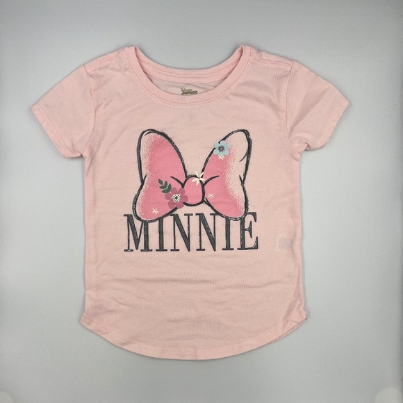 Minnie Mouse Matching Set | Leggings + Short Sleeve Shirt 4T - Picture 2 of 4